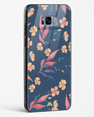 Midnight Daisies Glass Case Phone Cover (Samsung)