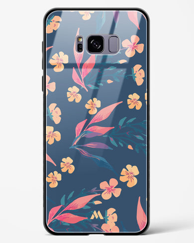 Midnight Daisies Glass Case Phone Cover (Samsung)