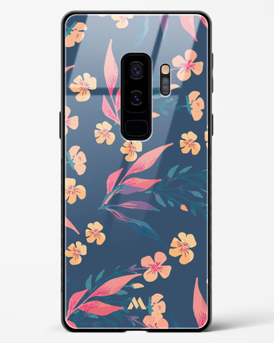 Midnight Daisies Glass Case Phone Cover-(Samsung)