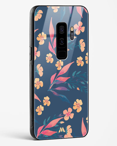 Midnight Daisies Glass Case Phone Cover (Samsung)