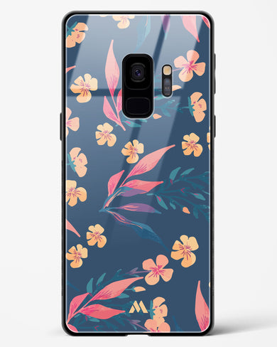 Midnight Daisies Glass Case Phone Cover-(Samsung)