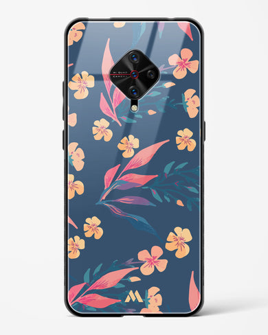 Midnight Daisies Glass Case Phone Cover (Vivo)