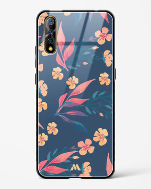 Midnight Daisies Glass Case Phone Cover (Vivo)