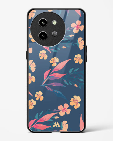 Midnight Daisies Glass Case Phone Cover (Vivo)
