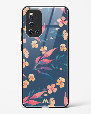 Midnight Daisies Glass Case Phone Cover (Vivo)