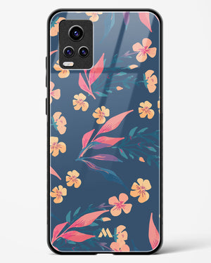 Midnight Daisies Glass Case Phone Cover (Vivo)