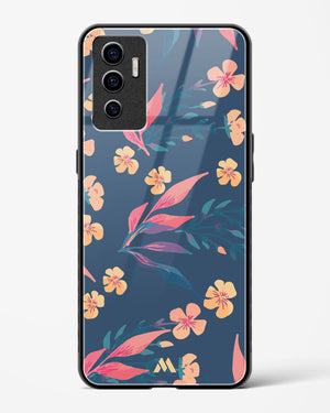 Midnight Daisies Glass Case Phone Cover-(Vivo)