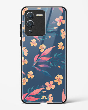 Midnight Daisies Glass Case Phone Cover-(Vivo)