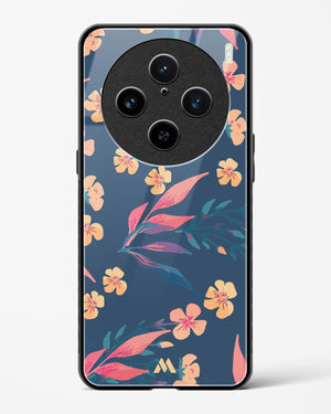 Midnight Daisies Glass Case Phone Cover (Vivo)