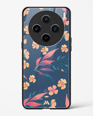 Midnight Daisies Glass Case Phone Cover (Vivo)