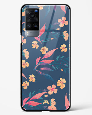Midnight Daisies Glass Case Phone Cover (Vivo)