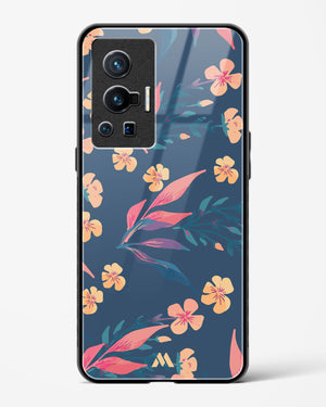 Midnight Daisies Glass Case Phone Cover (Vivo)