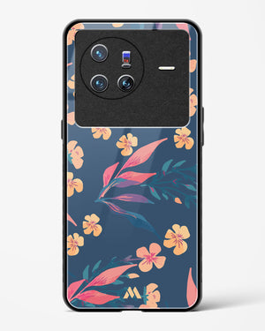 Midnight Daisies Glass Case Phone Cover (Vivo)