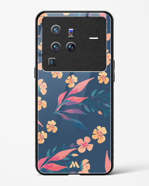 Midnight Daisies Glass Case Phone Cover (Vivo)
