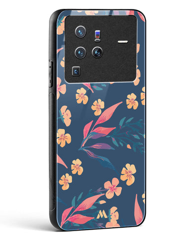 Midnight Daisies Glass Case Phone Cover-(Vivo)