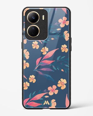 Midnight Daisies Glass Case Phone Cover-(Vivo)