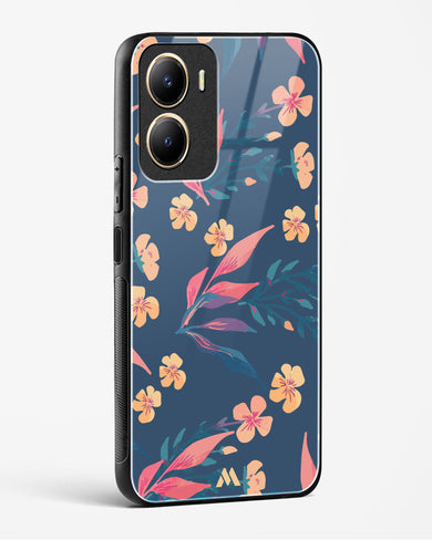 Midnight Daisies Glass Case Phone Cover-(Vivo)