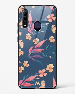 Midnight Daisies Glass Case Phone Cover (Vivo)