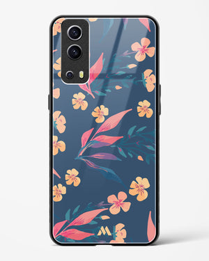 Midnight Daisies Glass Case Phone Cover (Vivo)