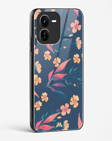 Midnight Daisies Glass Case Phone Cover (Vivo)