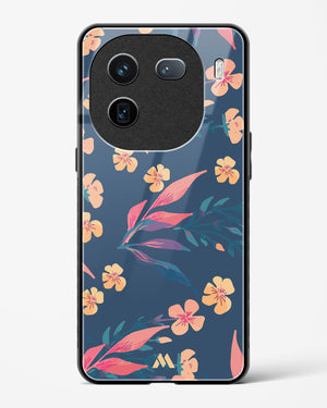 Midnight Daisies Glass Case Phone Cover (Vivo)