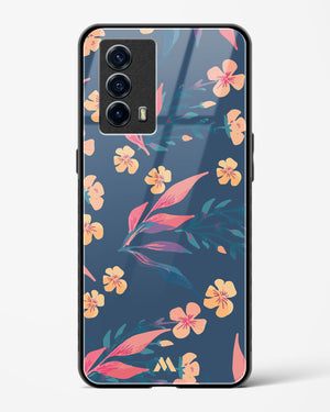 Midnight Daisies Glass Case Phone Cover (Vivo)