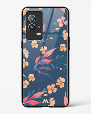 Midnight Daisies Glass Case Phone Cover-(Vivo)