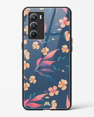 Midnight Daisies Glass Case Phone Cover (Vivo)