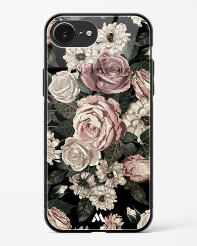 Floral Midnight Bouquet Glass Case Phone Cover (Apple)