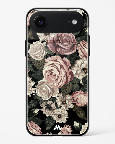 Floral Midnight Bouquet Glass Case Phone Cover (Apple)