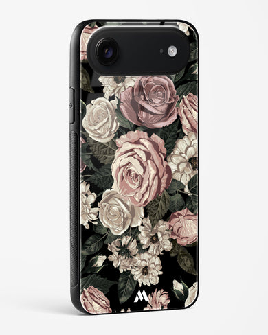 Floral Midnight Bouquet Glass Case Phone Cover (Apple)