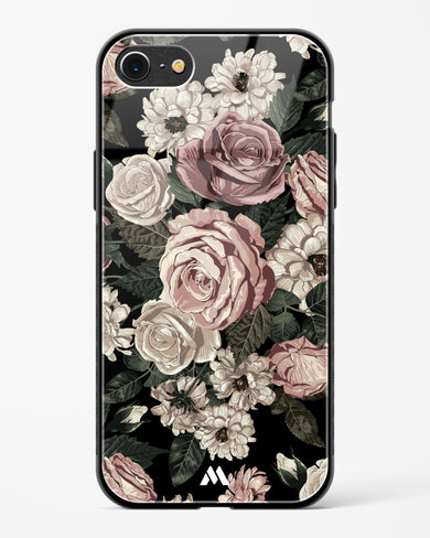 Floral Midnight Bouquet Glass Case Phone Cover (Apple)