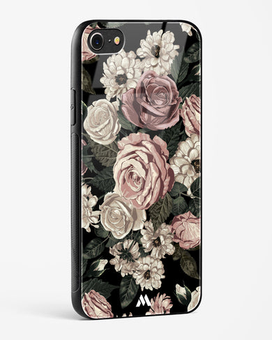 Floral Midnight Bouquet Glass Case Phone Cover (Apple)