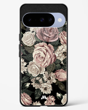 Floral Midnight Bouquet Glass Case Phone Cover (Google)