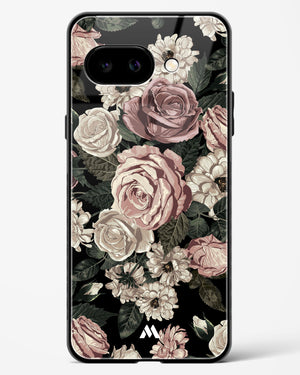 Floral Midnight Bouquet Glass Case Phone Cover (Google)