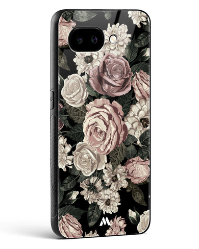 Floral Midnight Bouquet Glass Case Phone Cover (Google)