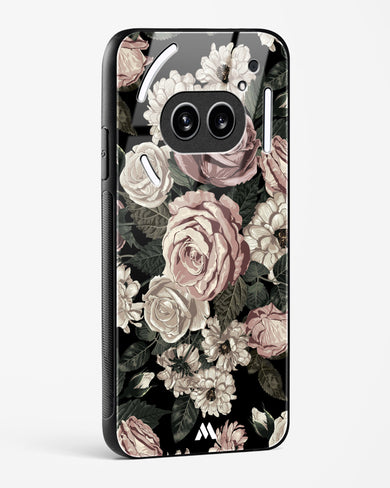 Floral Midnight Bouquet Glass Case Phone Cover (Nothing)
