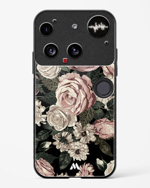 Floral Midnight Bouquet Glass Case Phone Cover (Nothing)