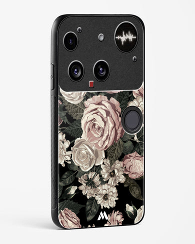 Floral Midnight Bouquet Glass Case Phone Cover (Nothing)