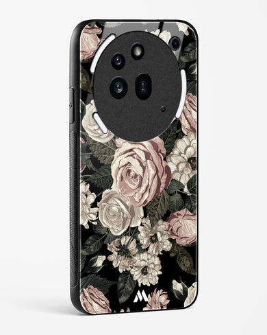 Floral Midnight Bouquet Glass Case Phone Cover (Nothing)