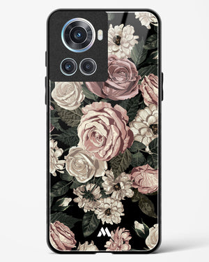 Floral Midnight Bouquet Glass Case Phone Cover (OnePlus)