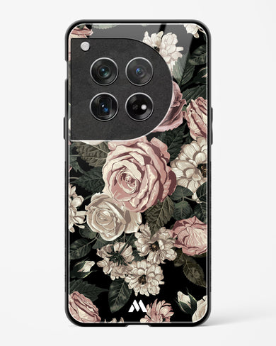 Floral Midnight Bouquet Glass Case Phone Cover (OnePlus)