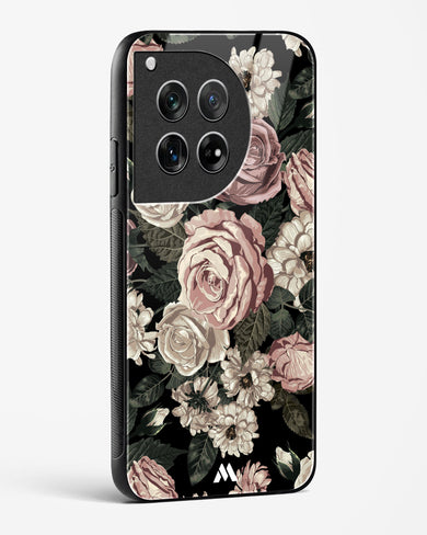 Floral Midnight Bouquet Glass Case Phone Cover (OnePlus)