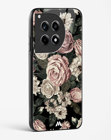 Floral Midnight Bouquet Glass Case Phone Cover (OnePlus)