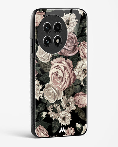 Floral Midnight Bouquet Glass Case Phone Cover (OnePlus)