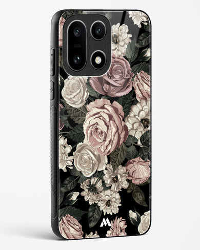 Floral Midnight Bouquet Glass Case Phone Cover (OnePlus)
