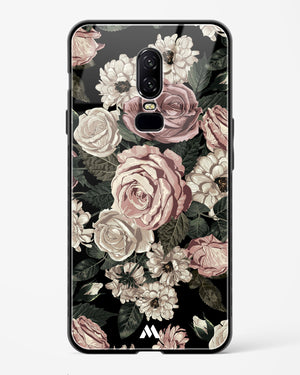 Floral Midnight Bouquet Glass Case Phone Cover (OnePlus)