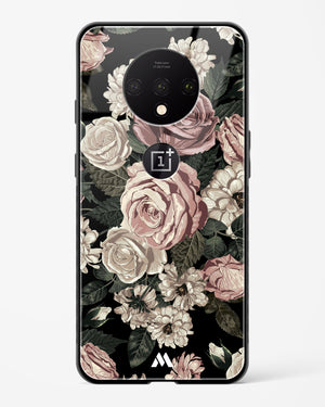 Floral Midnight Bouquet Glass Case Phone Cover (OnePlus)