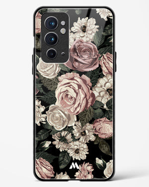 Floral Midnight Bouquet Glass Case Phone Cover (OnePlus)