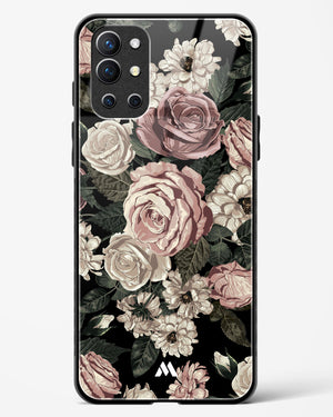 Floral Midnight Bouquet Glass Case Phone Cover (OnePlus)